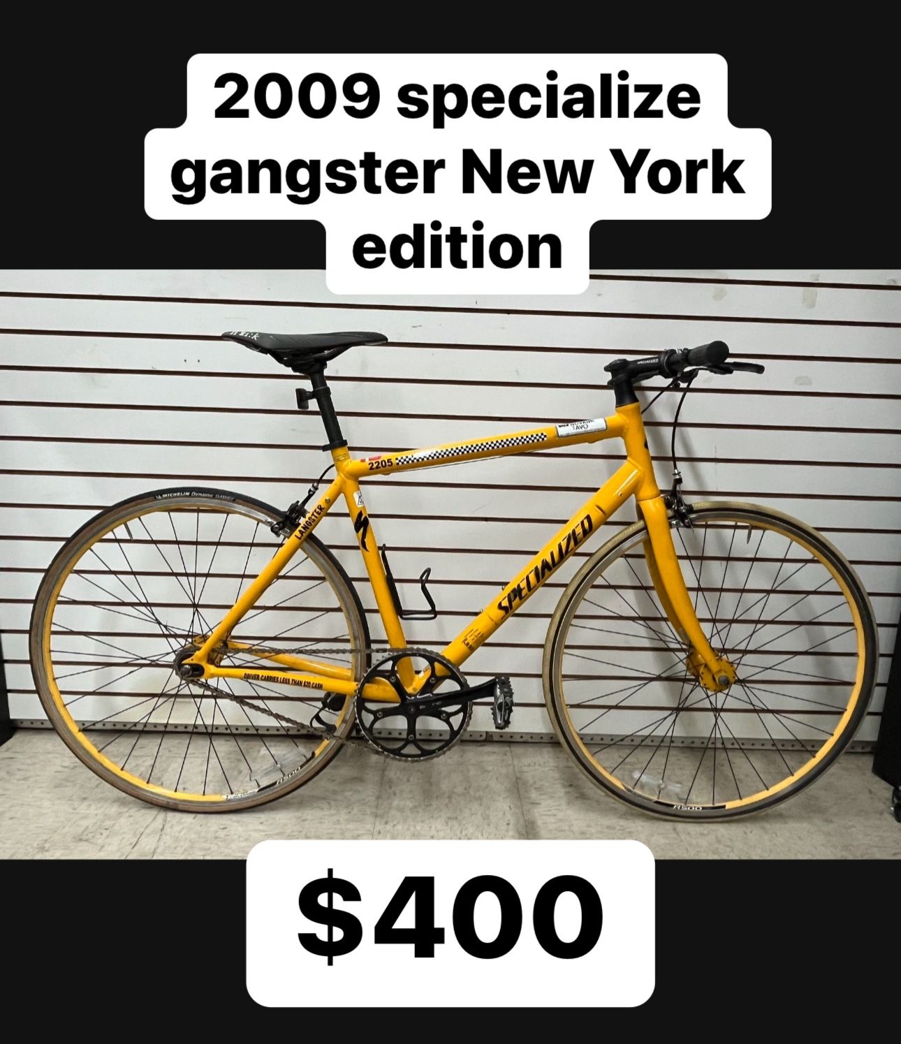 2009 specialized Langster, New York Bike