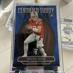 Drake Maye Numbered Rookie 