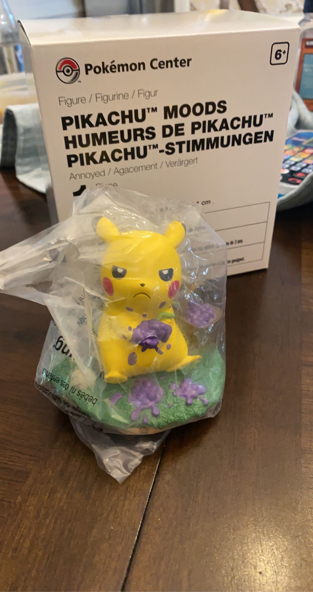 Pokemon - Pikachu Moods: ANNOYED #2 In Set of 8 Pokemon Center Exclusive 