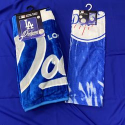 Dodgers Throw & Beach Towel