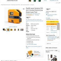 Pls A Funke Company Line & Point laser 