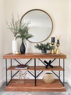 Entryway console table