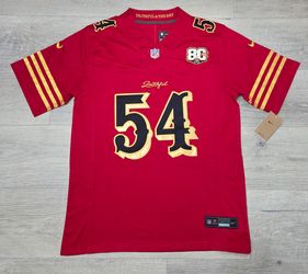SAN FRANCISCO 49ERS STITCHED FOOTBALL JERSEY