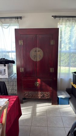 Gorgeous Asian Armoire 