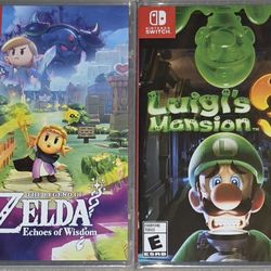 New Sealed Nintendo Switch Games 45$ Each