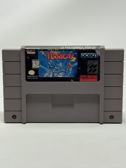 Super Turrican 2 Super Nintendo SNES Authentic Game