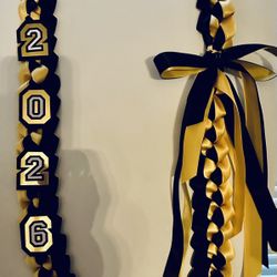 Ribbon Lei For Graduation