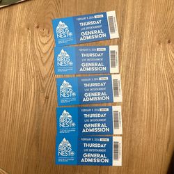 5 Dierks Bentley General Admission Tickets 