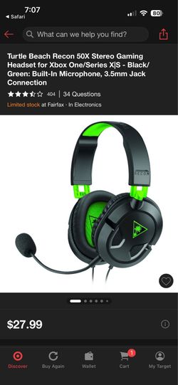 Turtle Beach Headset for Xbox
