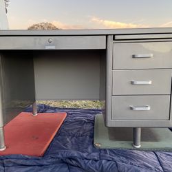McDowell And Craig Tanker Desk Refurbished 