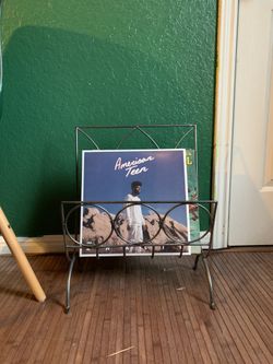 Metal Record Stand 