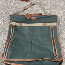 Vintage Rare Bentley’s Locking Travel Garment Bag with Shoulder Strap