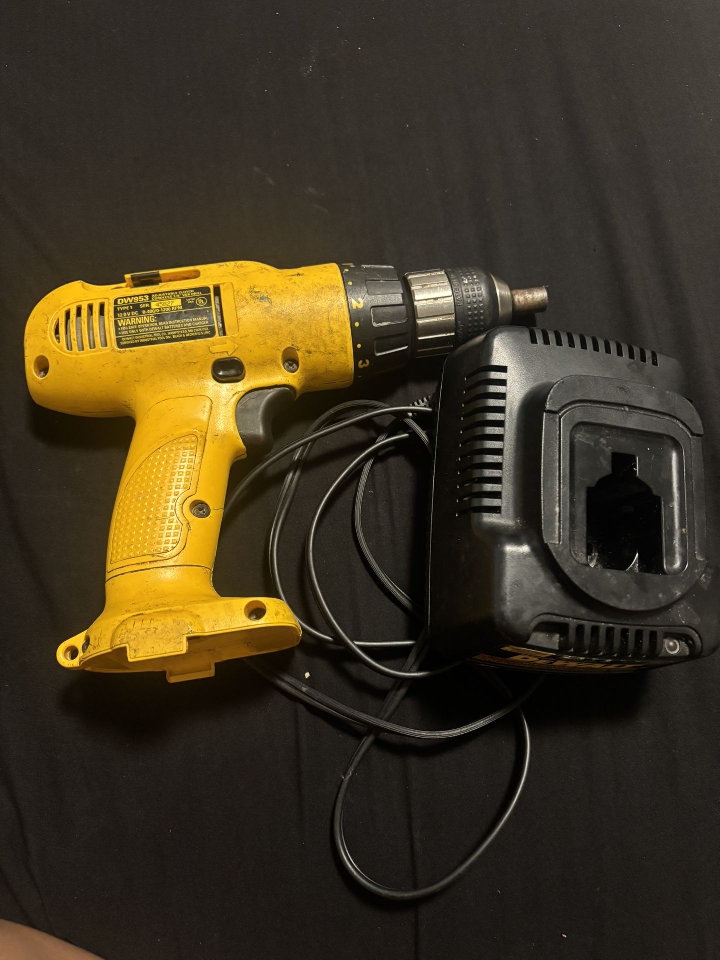 DEWALT Charger And Drill