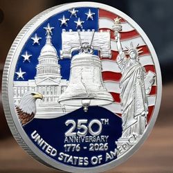United States of America 250th Anniversary Commemerative Coin 1(contact info removed)
