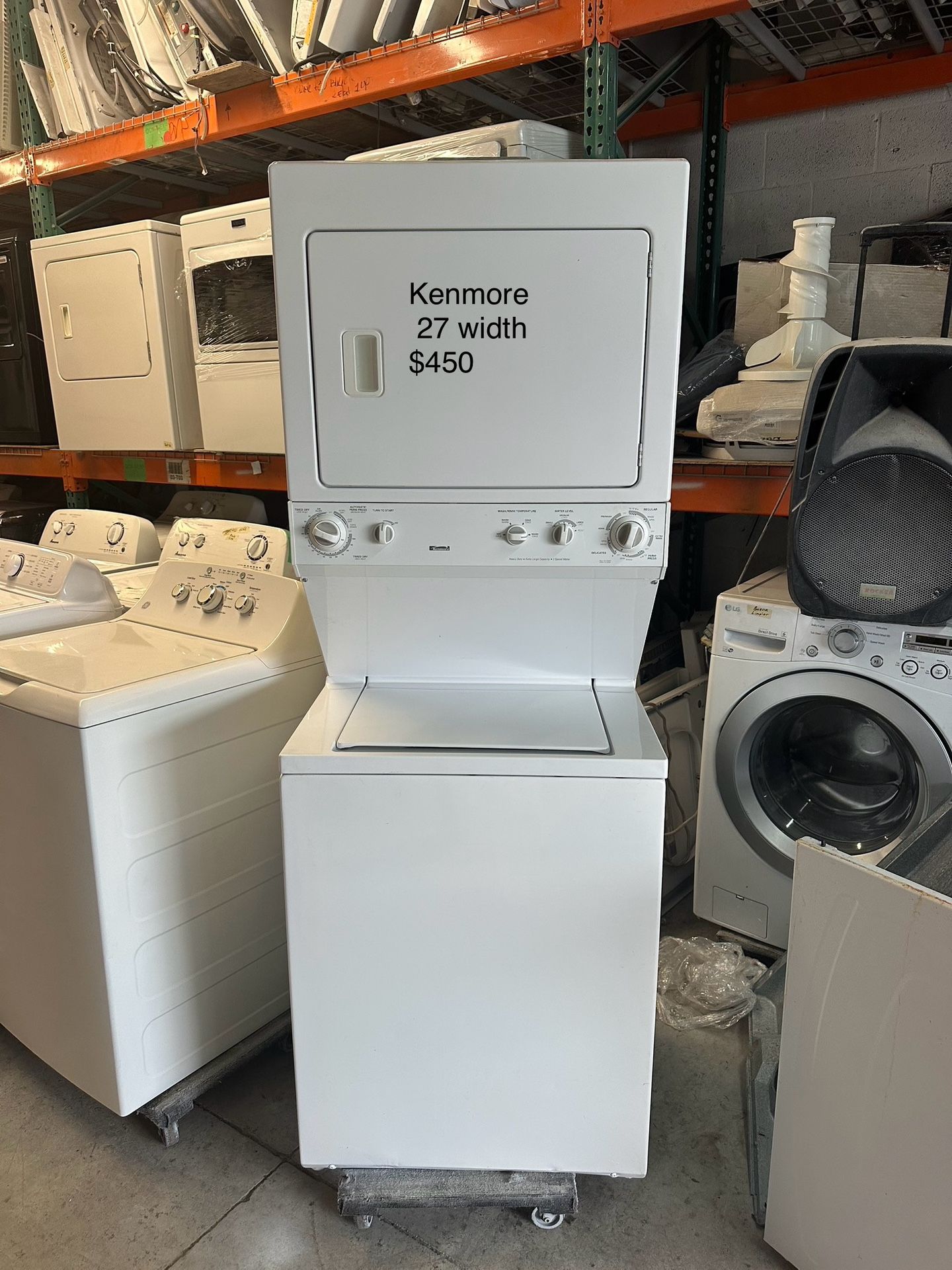 Kenmore Stackable Washer Dryer