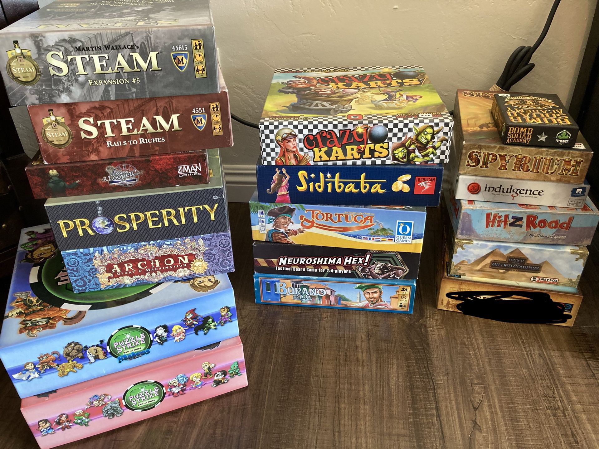 Lot of Modern Board Games