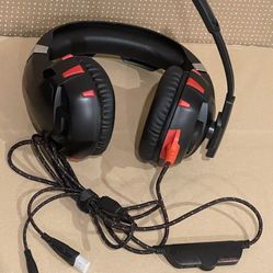 Run Mus K2 Pro High Performance Professional Gaming Headset Microphone Mic 5E