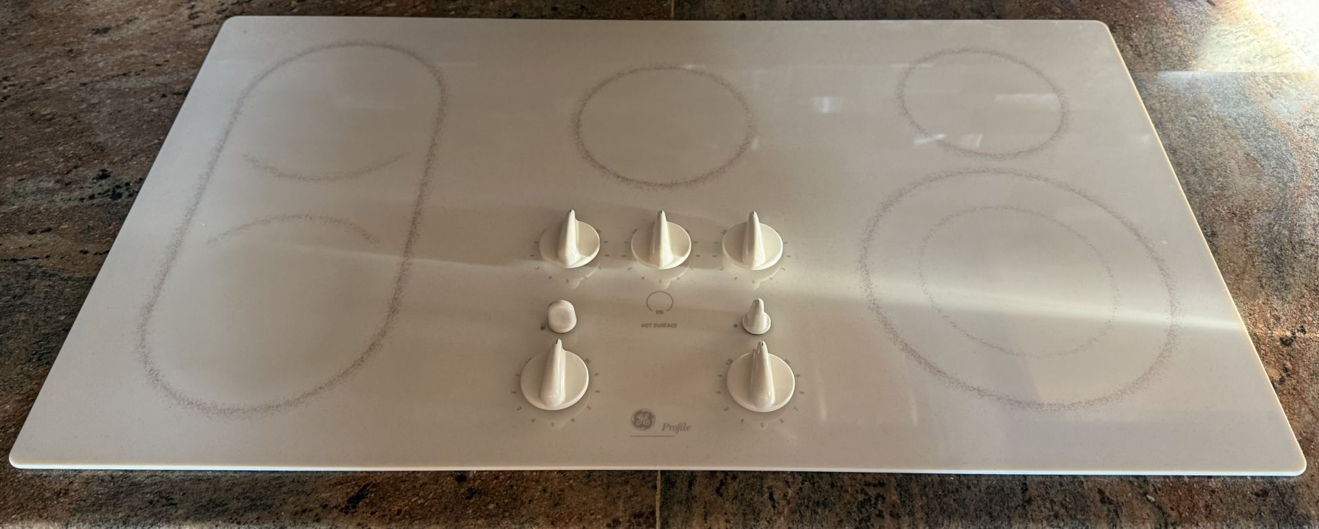 GE Profile 36" 5 Burner Element Radiant Electric Cooktop