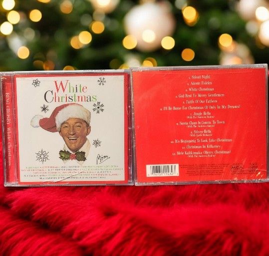 Bing Crosby White Christmas CD SILENT NIGHT JINGLE BELLS SILVER BELLS