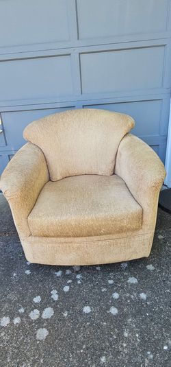 Cozy Swivel Rocker Chair