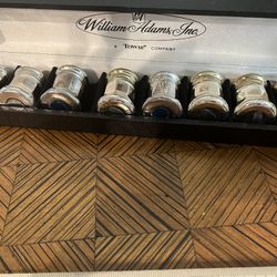 Silver Salt And Pepper Shakers 