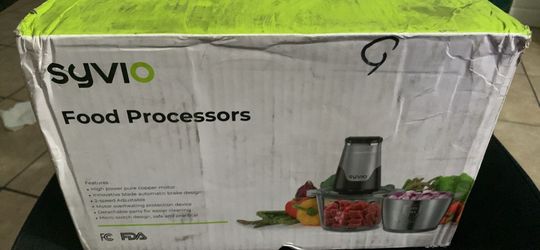 Syvio - Food Processor (Model:SC10)(see Description)