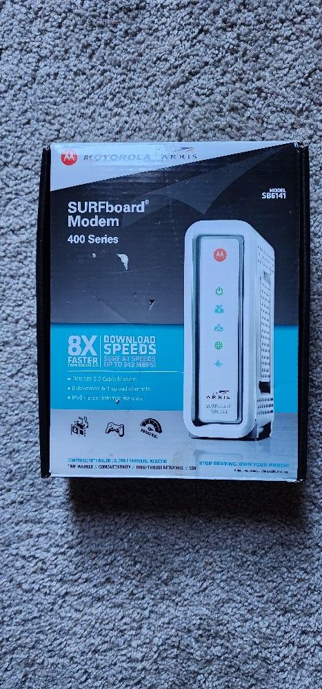 SB6141 Surfboard Modem 400 Series
