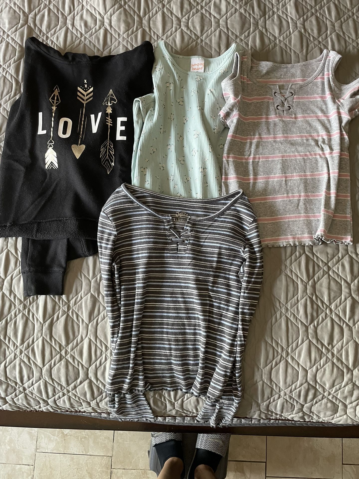 Girls Shirts Size 12