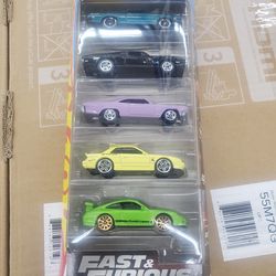 Fast&Furios  5pack