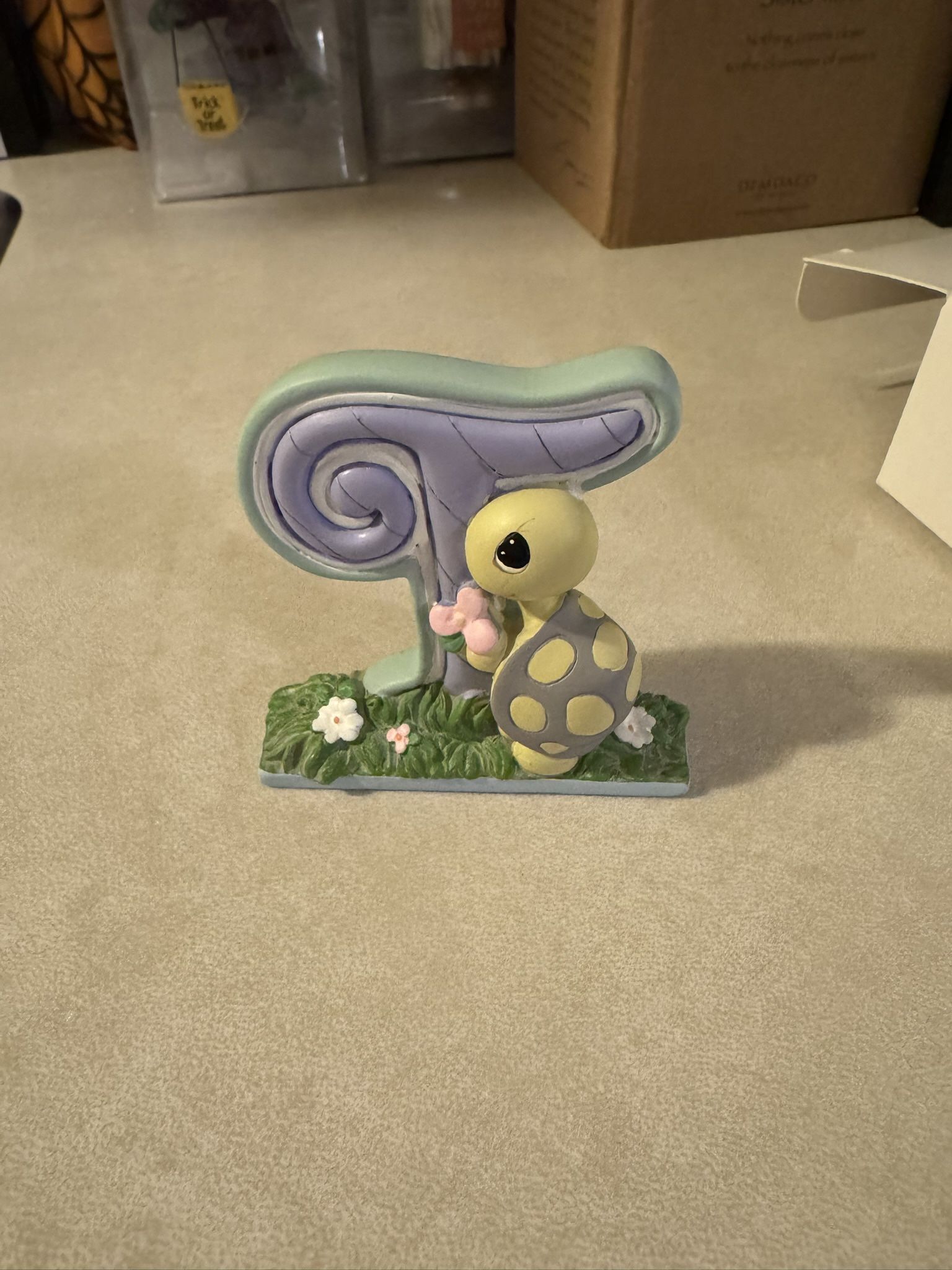 New In Box. Precious Moments T Is For Turtle Figurine 