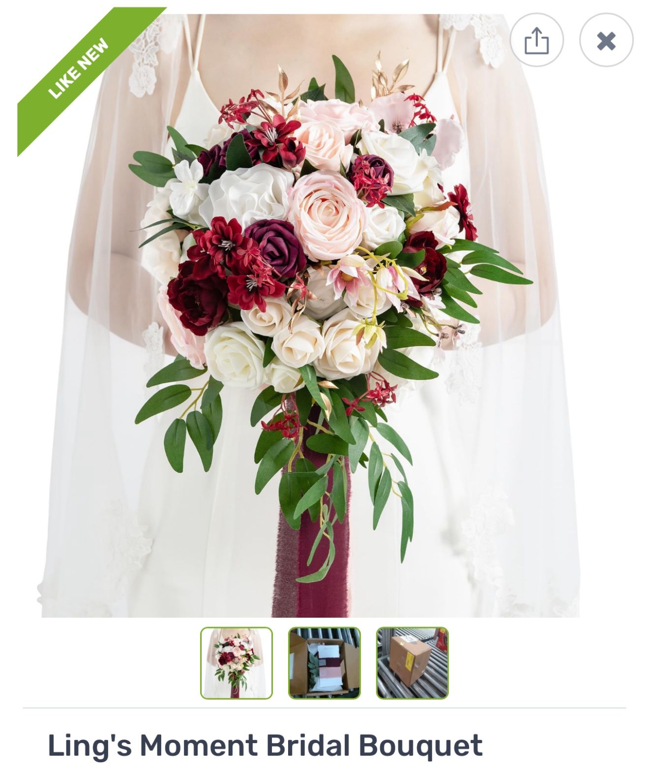 Ling Moments Bridal Bouquet