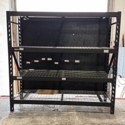 Heavy Duty Storage Rack Metallic 