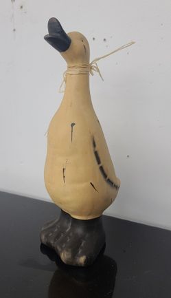 Cute Ceramic Duck Figurine