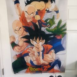 vintage Dragon Ball Z poster from 1998. 