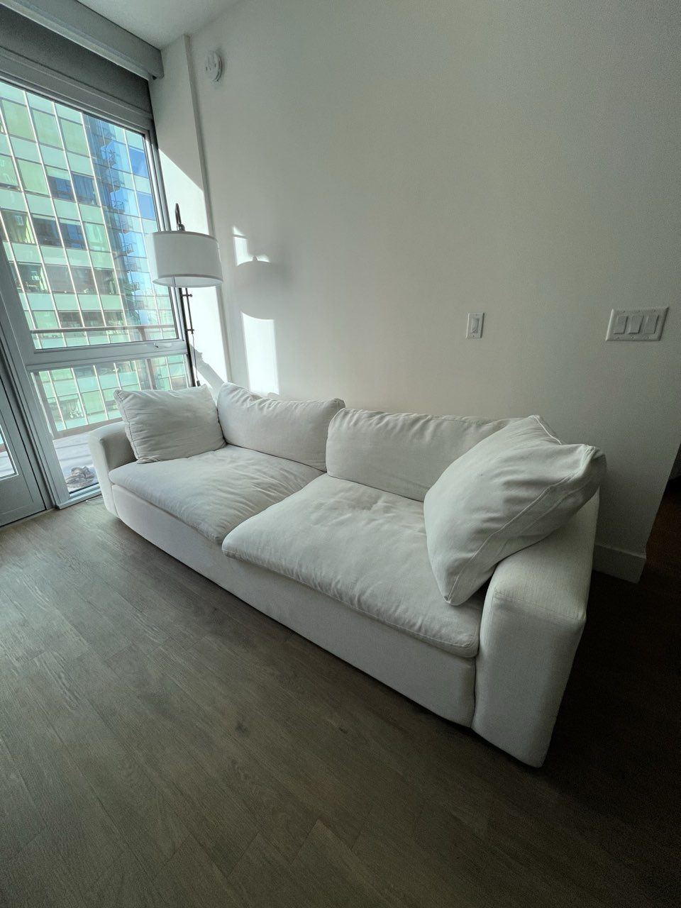 Cloud Sofa Couch from Living Spaces Utopia 96" Sofa - $525