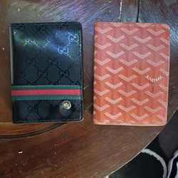 Men Designer Passport Wallets 