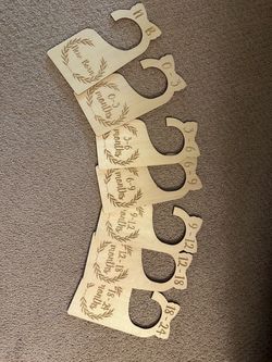 Wooden Baby Closet Dividers Set