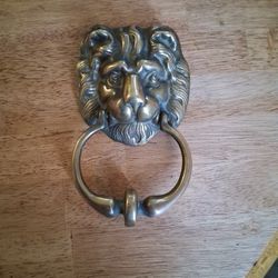 Vintage Brass Door Knocker