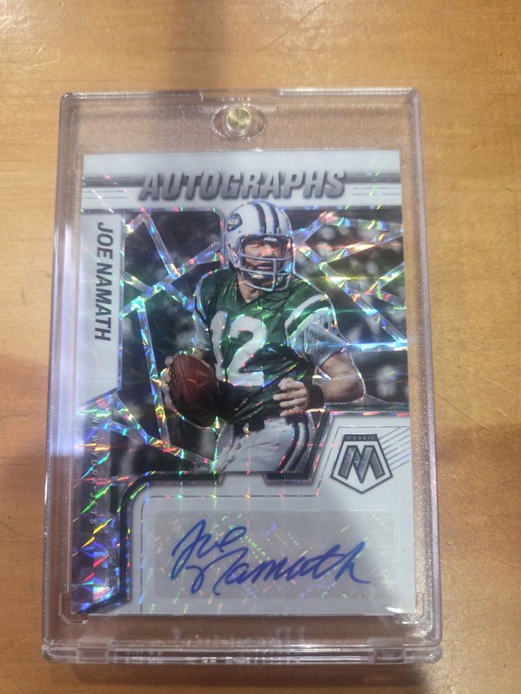 Joe Namath JETS Autograph #'d3/25