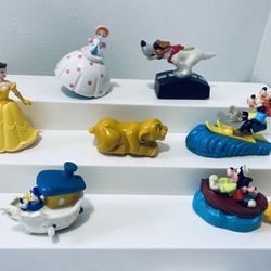Lot of 7 VNTG 1990's Burger King Kids Meal Action Toys, No Duplicates, VGUC