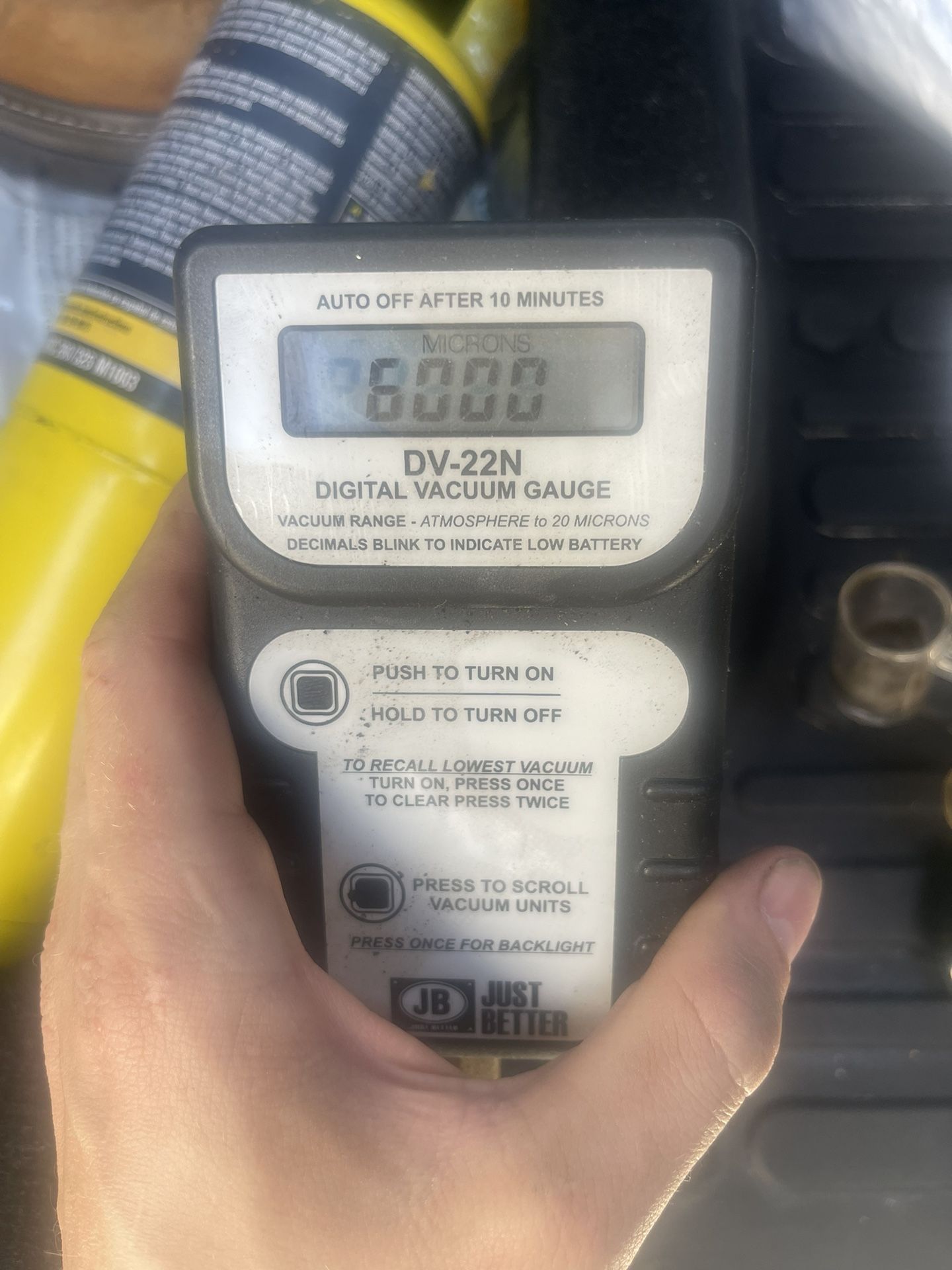 Jb digital Vacuum Gauge for Sale in Las Vegas, NV OfferUp