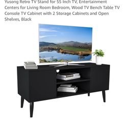 Black Tv Stand 