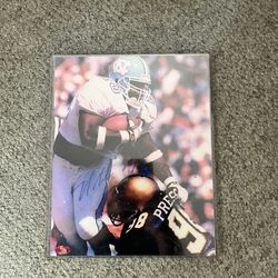 NATRONE MEANS AUTOGRAPH COA CHARGERS 