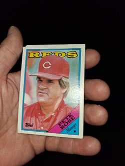 VINTAGE PETE ROSE COLLECTABLE CARD