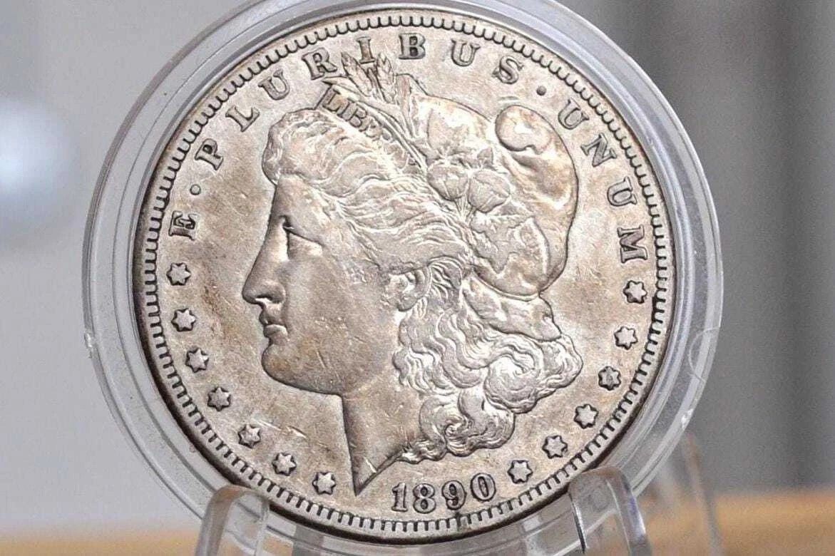1890-CC Morgan Dollar