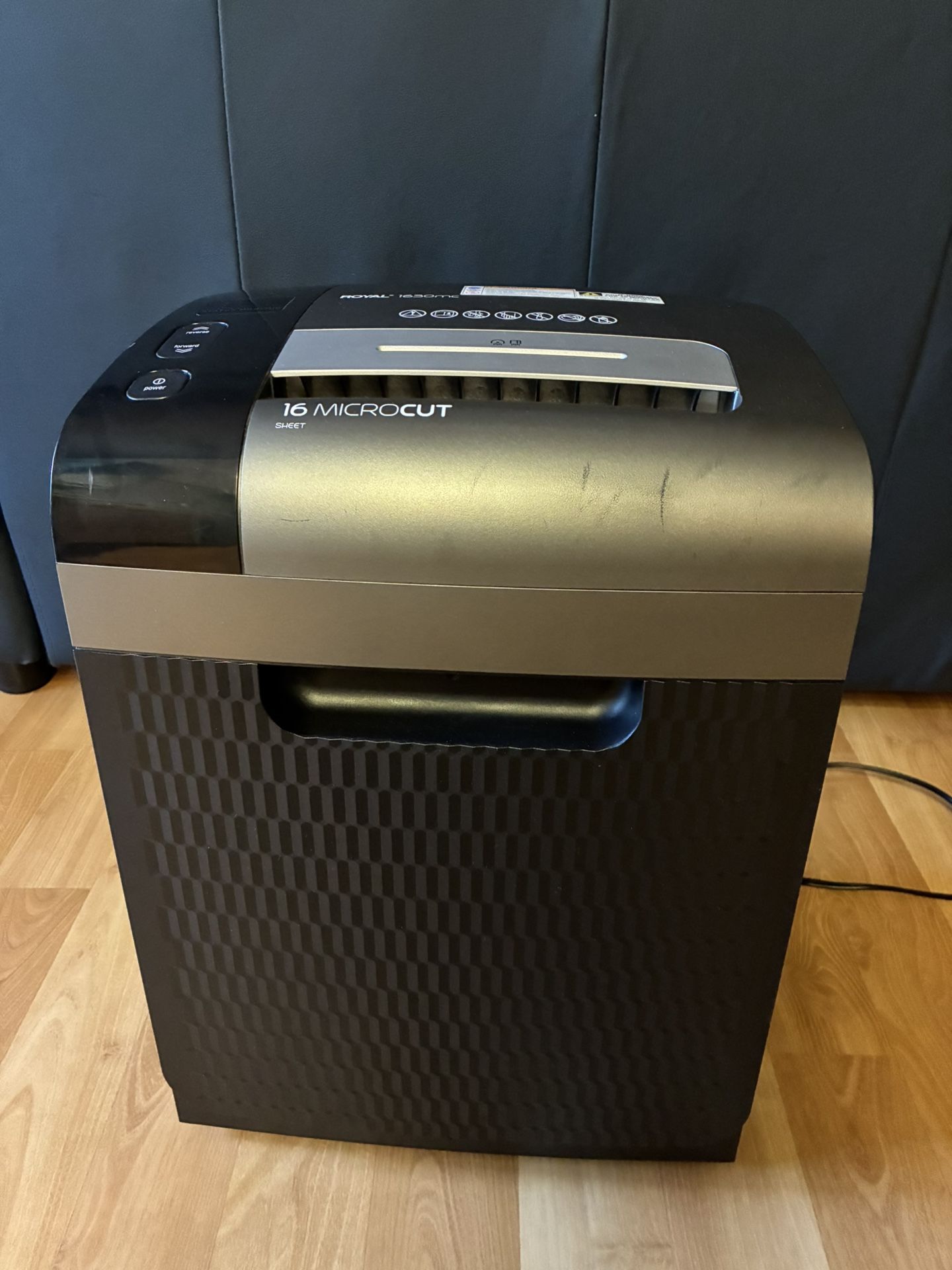Paper shredder Royal 1630mc 16 sheets CD & credit card shredder