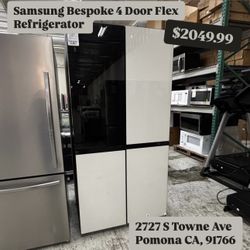 Samsung Bespoke 4 Door Flex Refrigerator 
