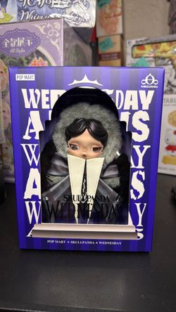 Pop Mart Skullpanda x Wednesday Addams Figure