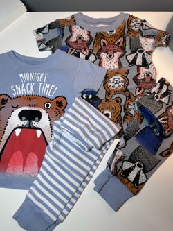 6 Month Baby Pajama Sets | Carter’s Style Animal Pajamas 🐻🦊