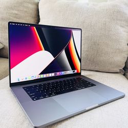 MacBook Pro M1 Max Chip 16 inch 32Gb Memory 512gb storage